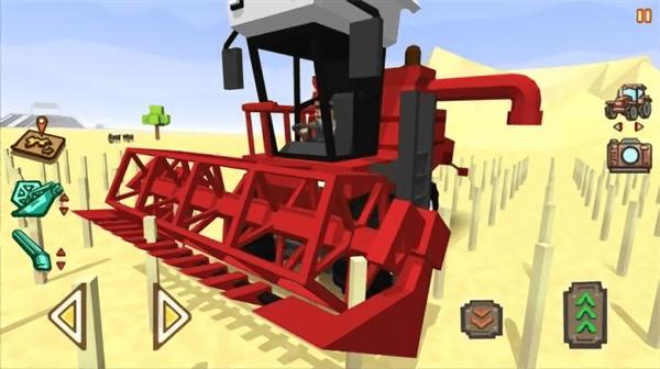 巨大的农场赛车最新版(blocky farm racing)下载,巨大的农场赛车,驾驶游戏,赛车游戏